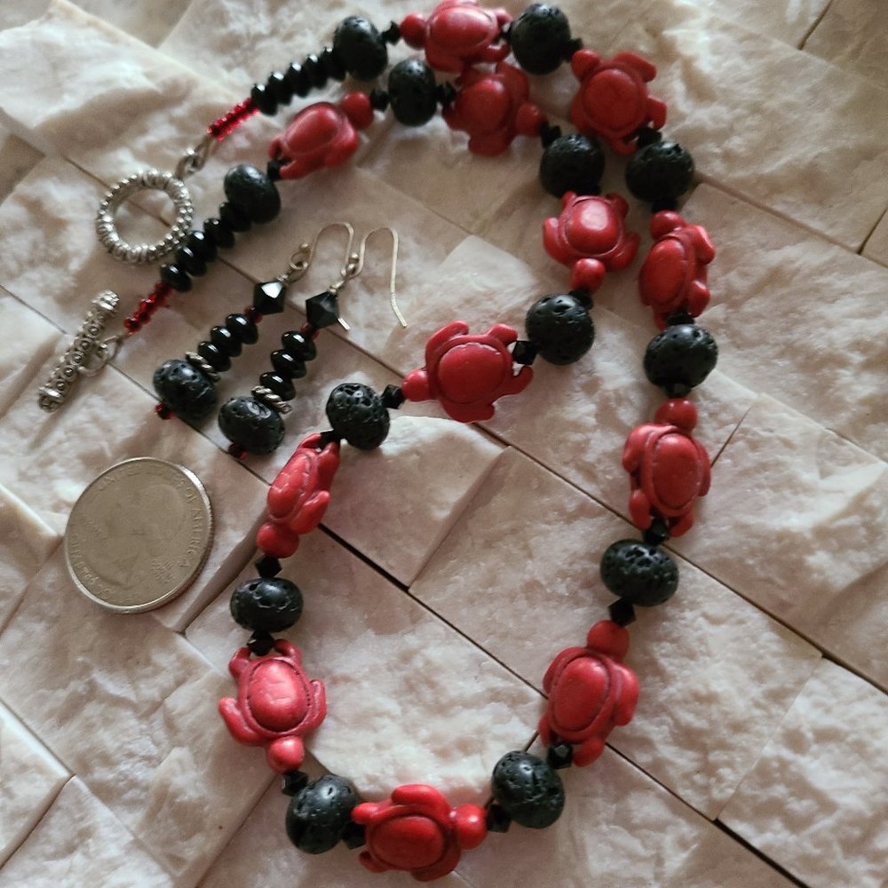 Red Turtles,  Lava & Crystal